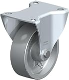 Blickle BI-G 100G Fixed Caster, 3.94 Wheel Diameter, 330 lb. Load Capacity by Blickle