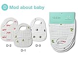 aden + anais (エイデンアンドアネイ) スタイ よだれかけ 3枚セット スナップ ビブ 出産祝い 【並行輸入品】 D Mod about baby