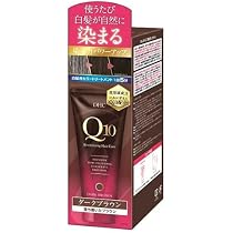 Amazon | DHC Q10プレミアムカラートリートメントSS ブラックブラウン