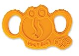 oogaa Baby Silicone Elephant Teether - Easy Clean, Baby Safe - 8 x 3.5in - Orange by oogaa