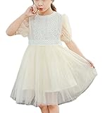 Candykids　ガールズ キッズ 女児 女の子 長袖 ワンピース フォーマル 女の子/ 卒業式/スーツ/ピアノ/結婚式/面接/七五三/入学式/ お姫様 ドレス お出かけ 結婚式 (140cm, ク