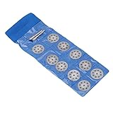 Keepjoy 丸穴付き回転式ダイヤモンドカッティングディスク(直径22mm)10枚セット
