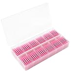Ginsco 240pcs Insulated Heat Shrink Butt Wire Electrical Crimp Terminal Connector 22-18AWG Red [並行輸入