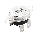 uxcell 温度制御開閉器 温度制御スイッチ サーモスタット　温度センサー　コントロール　プロテクター　KSD302X 105C