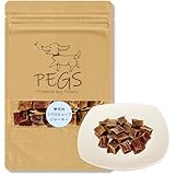 PEGS 犬 おやつ 無添加 国産 マグロ キューブ ジャーキー 犬用 30g Premium dog treats
