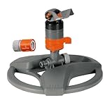 Gardena 8143 4,800 Square Foot Turbo Drive Sprinkler On Base [並行輸入品]