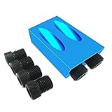 volflashy ロケータ 斜め 穴 ドリル 15度 角度 アルミ 合金 木工 ガイド 木製 ハンドツール M6-M10