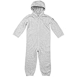 Polarn O Pyretフリース重ね着ロンパース(ベビー) カラー: グレー