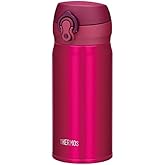 サーモス(THERMOS) 水筒 真空断熱ケータイマグ 【ワンタッチオープンタイプ】 350ml ストロベリーレッド JNL-352 SBR