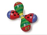 World of Eric Carle, The Very Hungry Caterpillar Wood Maraca by Kids Preferred [並行輸入品]