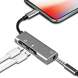  iPhoneX/iPhone8/iPhone7アダプタ Rncyn 3 in 1 アダプタ ...
