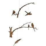 Birds of a Feather Modern Mobile by Ige [並行輸入品]