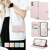 LULUYOUWEI For oppo reno9 a / reno7 a ケース 手帳型 おしゃれ ショルダー おっぽ ネノ9A ケース かわいい ストラップ 人気 シンプル reno7A 携帯ケース 財布型 軽量 薄型 耐衝撃 エレガント レディース OPG04 スマホケース reno9aカバー カード収納 スタンド機能 横置 マグネット式 高級PU 肌感レザー 女性 贈り物 アプリコット