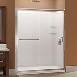 DreamLine infinity-zシャワードア 60 in. W x 30 in. L x 76.75 in. H DL-6116C-04FR 1
