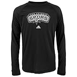 NBA ボーイズ ユース フルプライマリロゴ パフォーマンス長袖Tシャツ X-Large (18) ブラック