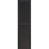 Vantage 0114051046 14X51 Louver Arch Shutter/Pair 046, Chocolate Brown [並行輸入品]