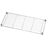 アイリスオーヤマ メタルラック メタルシェルフシリーズ ポール径25mm 棚板 幅91×奥行36㎝ クロムメッキ 耐荷重100kg SE-9035T