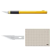 オルファ(OLFA) アートナイフプロ 157B (カッターマットA3/直線刃5枚入)セット