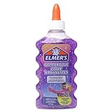 ELMER'S エルマーズ グリッターグルー パープル 液体のり 177ml スライム 多目的用 2090851