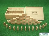 積木　ドミノ積木　3cm(168pcs)　積木(3x1．5x6cm) 　積み木　ブロック