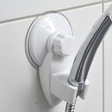 Evideco 9708100 Hand Held Suctionシャワーヘッドブラケットホワイト
