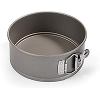 タイガークラウン ケーキ型 グレー 173&times;72mm バネ式 デコ型18cm スチール フッ素コーティング 底取れ式 3513