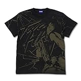 コスパ ブラック・ラグーン レヴィ オールプリントTシャツ BLACK Lサイズ