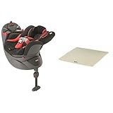 【セット買い】 アップリカ チャイルドシート ディアターン バウンシングブラックBK + 純正シート保護マット