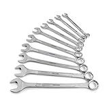 TEKTON 1962 Jumbo Combination Wrench Set, SAE, 10-Piece [並行輸入品]
