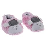 Domybest【冬を懐に抱えて~】秋冬 子供用ファーストシューズ 綿の靴 幼児スノーブーツ 面白い子羊のパターン 写真小道具 誕生日 プレゼント 出産お祝い 柔らか 滑り止め 暖かく保つ 3色