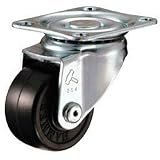 ハンマーキャスター:ハンマー S型 自在 ゴム車50mm 420S-RD50-BAR01 型式:420S-RD50-BAR01
