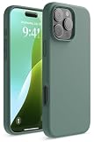 【elago】 iPhone 16 Pro Max 対応 ケース シリコン 耐衝撃 スマホケース 指紋 防止 サラサラ シリコンケース [ iPhone16ProMax アイフォン 16 プロマックス 対応 携帯ケース ] iPhone 16Pro Max Case SILICONE CASE ミッドナイトグリーン