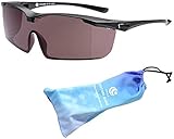 オーバーグラス サングラス オーバーサングラス ダークグレー/オリーブグレー