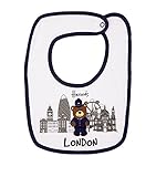 ハロッズ,HARRODS 正規品 ロンドン柄,London Icons Print Bib スタイ よだれかけ コットン/ Policeman