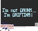 JINTORA ステッカー/カーステッカー - Je ne bois pas je suis a la derive - Je ne bois pas je suisala派生 - 210x53 mm