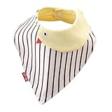 Ochine スタイ 赤ちゃん ビブ よだれかけ コットンブレンド ふわふわ スナップ 三角タイプ かわいい ベビー ビブ 二つボタン調整 出産祝い ワンサイズ 0-1歳設定 29*22cm