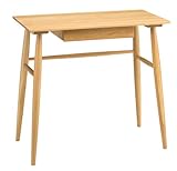 コンソールデスク 幅80cm パソコンデスク ハイタイプ 机 PCデスク 北欧