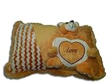 CME High Quality Kids Pillow,Brown [並行輸入品]