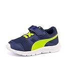 PUMA(プーマ) FLEXRACER V INFANT(フレックスレーサーVインファント) 189121 16 ブルーデプス