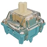 GATERON デュアルレール月面プローブキーボードスイッチ、リニアスイッチ5ピンプリルブスイッチMXメカニカルキーボード(72PCS)対応