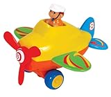 Small World Toys Preschool - Press 'N' Go Activity Plane