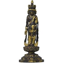 Amazon｜海宇工芸(kaiu art) 小仏-柘植向源寺形【十一面観音菩薩立像