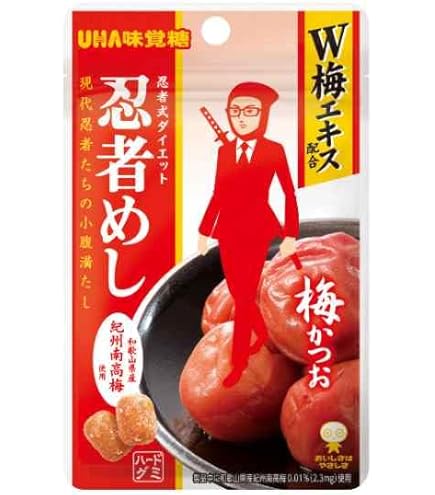 UHA味覚糖 忍者めし 鉄の鎧 グレープ味