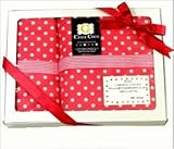 出産祝い ギフト すぐ使える ベビー おむつ替えマット＆おむつポーチ２点/チェリーピンクドット