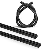 MIKKUPPA ワイパー 替えゴム車種専用セット-トヨタ ノア／ヴォクシー ハリアー プリウス スバル インプレッサスポーツ レヴォーグに適用 2本入 運転席側650mm+助手席側400mm 天然ゴム仕様 2本セット-ヴェゼル ワイパー 替えゴム