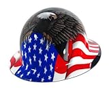 Spirit of America Hard Hat - Full Brim - FMX Fibre Metal by Fibre-Metal Hard Hat