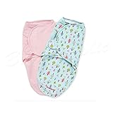 Summer サマー SwaddleMe スワドルミー 2枚 セット　SMサイズ　おくるみ　74320 -Sweet Trees[並行輸入品]