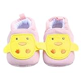 Domybest 秋冬 幼児用靴 子供用ファーストシューズ ベビー小児靴 かわいい フルーツのパターン 写真小道具 出産お祝い 滑り止め 柔らか 0-2歳に適して