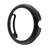 [koolriver] For Pixel Watch4 ケース Watch 4 カバー ハードケース グーグルピクセル ウォッチ4 45mm 単色/クリア(ブラック)
