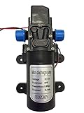 小型 電動 ウォーターポンプ DC 12V ミニ 軽量 自動 停止 散水 洗車 アウトドア (b ネジ：取付サイズ直径17mm) hs-3